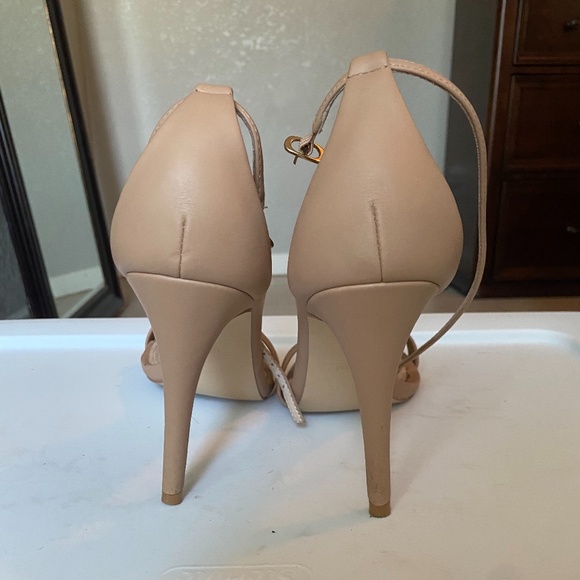 Steve Madden Nude Strap Heel - Picture 2 of 3